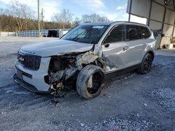 Salvage cars for sale at auction: 2022 KIA Telluride EX