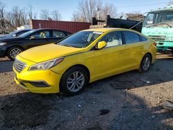 Hyundai Sonata salvage cars for sale: 2016 Hyundai Sonata SE