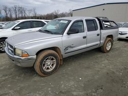 Salvage cars for sale at Spartanburg, SC auction: 2001 Dodge Dakota Quattro