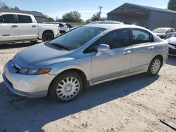 Honda Civic salvage cars for sale: 2007 Honda Civic LX