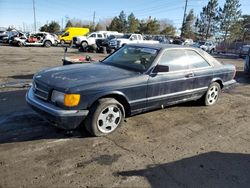 Mercedes-Benz 560-Class Vehiculos salvage en venta: 1991 Mercedes-Benz 560 SEC