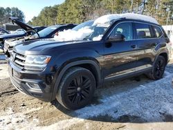 Volkswagen salvage cars for sale: 2019 Volkswagen Atlas SEL Premium