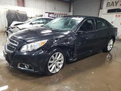 Salvage cars for sale at Elgin, IL auction: 2013 Chevrolet Malibu 2LT