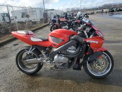 Salvage motorcycles for sale at Moraine, OH auction: 2002 Honda CBR600 F4