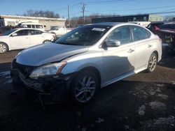 Salvage cars for sale at New Britain, CT auction: 2014 Nissan Sentra S