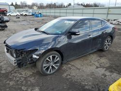 Salvage cars for sale at Pennsburg, PA auction: 2016 Nissan Maxima 3.5S