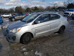 Salvage cars for sale at auction: 2017 Mitsubishi Mirage G4 ES