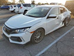 Salvage cars for sale at Van Nuys, CA auction: 2020 Honda Civic EX