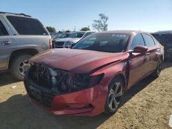 Salvage cars for sale at American Canyon, CA auction: 2020 Honda Accord EX