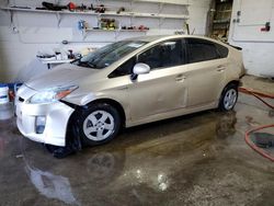 Salvage cars for sale at Chicago Heights, IL auction: 2010 Toyota Prius