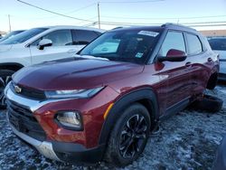 Salvage cars for sale at Windsor, NJ auction: 2022 Chevrolet Trailblazer LT