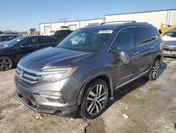 Salvage cars for sale at Kansas City, KS auction: 2016 Honda Pilot Touring