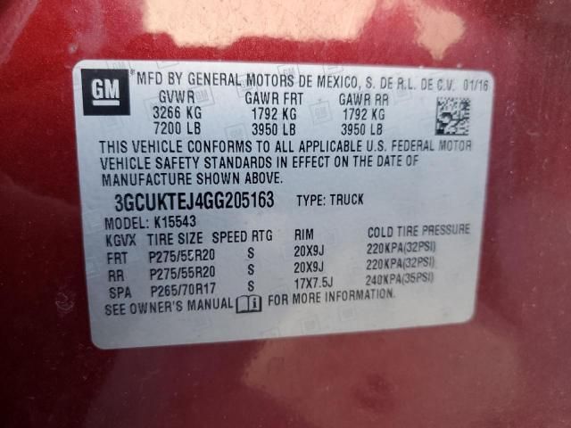 2016 Chevrolet Silverado K1500 High Country