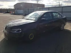 Salvage cars for sale at Glassboro, NJ auction: 2015 Volkswagen Jetta Base