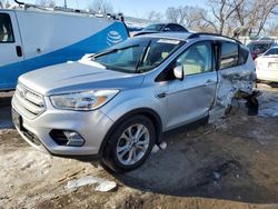 Ford salvage cars for sale: 2018 Ford Escape SE