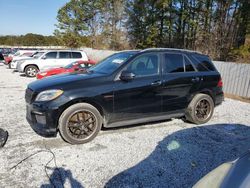 Mercedes-Benz m-Class salvage cars for sale: 2013 Mercedes-Benz ML 63 AMG