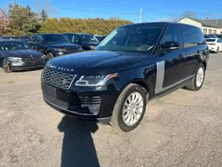 Salvage cars for sale at East Granby, CT auction: 2019 Land Rover Range Rover Supercharged