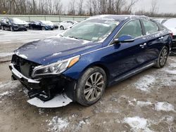 Hyundai salvage cars for sale: 2017 Hyundai Sonata Sport