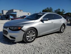 Chevrolet salvage cars for sale: 2016 Chevrolet Malibu LT