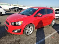 Chevrolet Sonic salvage cars for sale: 2015 Chevrolet Sonic LTZ