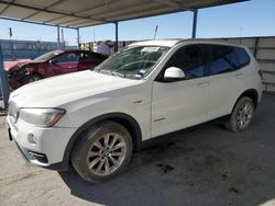 Salvage cars for sale from Copart Anthony, TX: 2015 BMW X3 XDRIVE28D