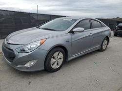 Salvage cars for sale at Orlando, FL auction: 2015 Hyundai Sonata Hybrid