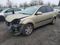 Salvage cars for sale from Copart Portland, OR: 2009 KIA Rio Base