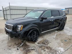 Salvage cars for sale at auction: 2021 KIA Telluride SX