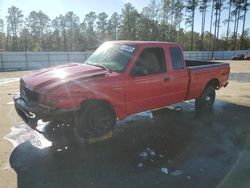 Salvage cars for sale at Harleyville, SC auction: 2003 Ford Ranger Super Cab