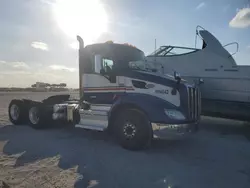 Salvage trucks for sale at Opa Locka, FL auction: 2018 Peterbilt 579