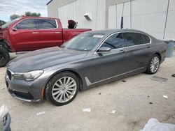 BMW salvage cars for sale: 2019 BMW 740 I