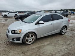 Salvage cars for sale from Copart Houston, TX: 2015 Chevrolet Sonic LTZ