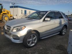 Salvage cars for sale at Riverview, FL auction: 2017 Mercedes-Benz GLE 350 4matic