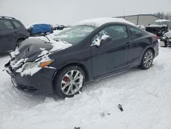 Salvage cars for sale from Copart Wayland, MI: 2012 Honda Civic SI