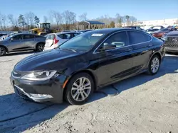 Salvage cars for sale at Spartanburg, SC auction: 2015 Chrysler 200 C