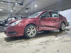 Salvage cars for sale at auction: 2013 Subaru Legacy 2.5I Premium