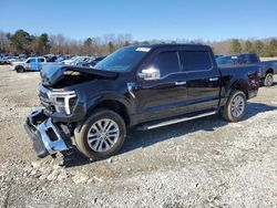 Salvage cars for sale at Gainesville, GA auction: 2024 Ford F150 Lariat