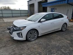 Salvage cars for sale at Mcfarland, WI auction: 2019 Hyundai Ioniq Limited