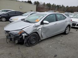 Toyota Vehiculos salvage en venta: 2017 Toyota Corolla L