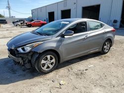 Salvage cars for sale at Jacksonville, FL auction: 2014 Hyundai Elantra SE