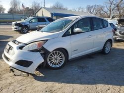 Salvage cars for sale at Wichita, KS auction: 2013 Ford C-MAX SE