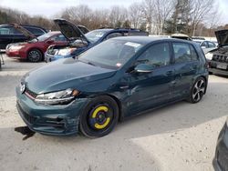 Salvage cars for sale at North Billerica, MA auction: 2018 Volkswagen GTI S