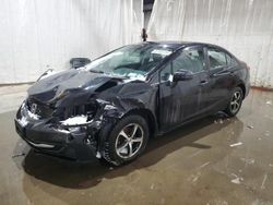 Salvage cars for sale at Central Square, NY auction: 2015 Honda Civic SE