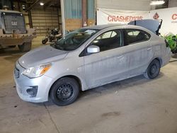 Salvage cars for sale at Eldridge, IA auction: 2020 Mitsubishi Mirage G4 ES