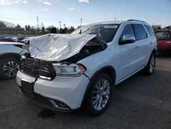 Dodge salvage cars for sale: 2014 Dodge Durango Citadel