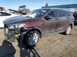 Vehiculos salvage en venta de Copart Woodhaven, MI: 2017 KIA Sorento LX