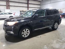 Salvage cars for sale at Rogersville, MO auction: 2013 Toyota Highlander Base