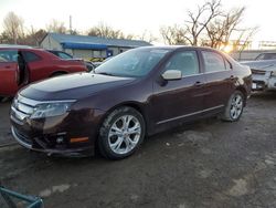 Salvage cars for sale from Copart Wichita, KS: 2012 Ford Fusion SE