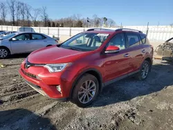 Salvage cars for sale from Copart Spartanburg, SC: 2017 Toyota Rav4 Limited