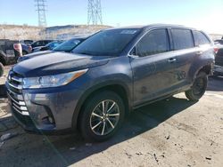 Toyota Highlander se salvage cars for sale: 2019 Toyota Highlander SE